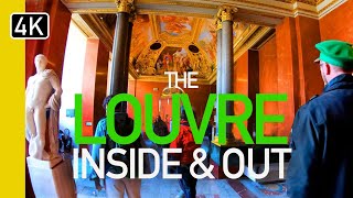 4K Virtual Museum Tour of The Louvre Paris  Mona Lisa to Louvre Pyramid [upl. by Klemperer]