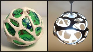 ❣DIY Lampshade Using a Ball❣ [upl. by Griselda]