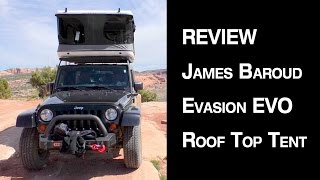 James Baroud Evasion XXL Roof Top Tent Review [upl. by Loredana642]