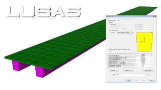 Simple posttensioned bridge  Part 1 deck modelling [upl. by Ecam]