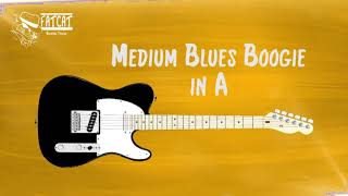 Medium Blues Boogie Backing Track in A [upl. by Weingarten]