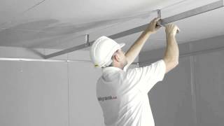 How to Install an MF Plasterboard Ceiling [upl. by Hannibal515]