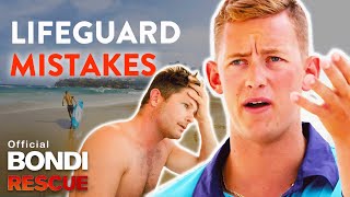 BIGGEST Lifeguard Mistakes on Bondi Rescue [upl. by Elletsirk]