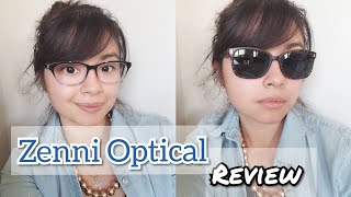 Zenni Optical review two prescription glasses for under 50 [upl. by Anaitsirhc225]