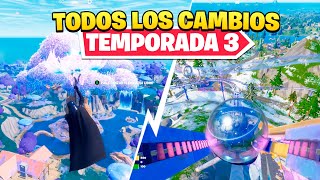 Todo lo Nuevo En La TEMPORADA 3 de FORTNITE CAPITULO 3  Nuevas armas Ubicaciones y mas [upl. by Allister174]