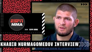 Khabib on Conor McGregor vs Dustin Poirier 3 retiring at the top and coaching  MMA on ESPN [upl. by Nylekcaj]