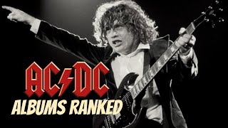 ACDC Albums Ranked From Worst to Best Including Power Up [upl. by Ahsieyn]