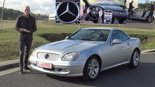 Mercedes SLK 320 V6 R170 im Test  Youngtimer mit Variodach  Auto des Fans carprojects  Review [upl. by Ingra]