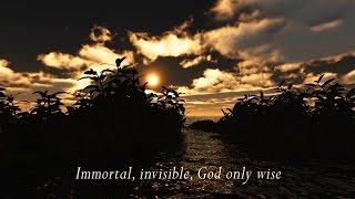 Immortal Invisible God Only Wise with lyrics  performed by Steve Green [upl. by Adianes213]