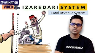 Izaredari System  Land Revenue System in India During British Rule  UPSC [upl. by Marmawke302]