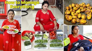 VLOG  எல்லாத்தையும் எப்படி சமாளிக்கிறேன்  how Do I Manage My Works  Karthikha Channel Vlog [upl. by Rici]