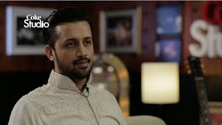 Coke Studio Season 8 BTS TajdareHaram Atif Aslam [upl. by Enortna]