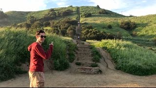 Hiking the Baldwin Hills Scenic Overlook AKA the Culver City Stairs [upl. by Evoy]