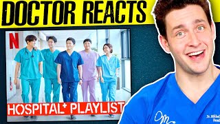 Doctor Reacts To Hospital Playlist  Medical KDrama Review [upl. by Thorndike]