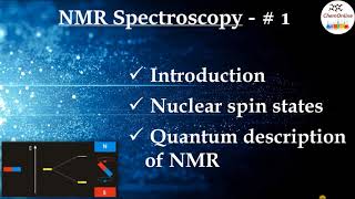 NMR Spectroscopy  Part 1 [upl. by Eornom637]