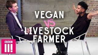 Vegan Vs Livestock Farmer  Dont Turn Around [upl. by Fabiolas671]