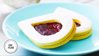 Professional Baker Teaches You How To Make LINZER COOKIES [upl. by Nay]