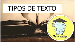 TIPOS DE TEXTO [upl. by Sitelc9]