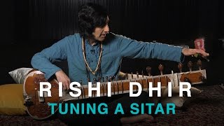 Rishi Dhir on How to tune a Sitar  CBC Music [upl. by Delcina]