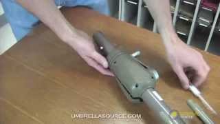 How to Replace an Umbrella String [upl. by Nauqed919]