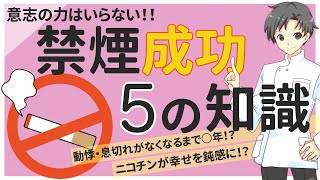 【健康とタバコ】誤解が成功率をさげるⅠ長期禁煙を成功させるコツや禁煙補助薬など【薬剤師が徹底解説】 [upl. by Garcia264]