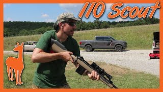 Savage 110 Scout Review 308 Punch Carbine Footprint [upl. by Johnsten]