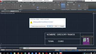 lamina en autocad con formato A3 [upl. by Boyse]