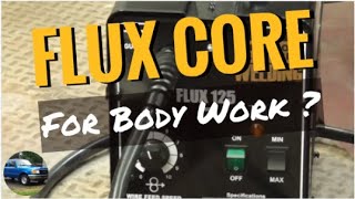 Can I Use a Flux Core Gasless MIG Welder for Auto Body Work [upl. by Annaj]