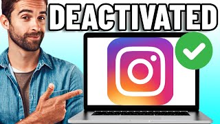 How To Deactivate Instagram Account On PC 2023 REALLY WORKS [upl. by Eeimaj772]