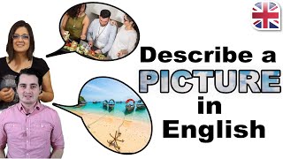 How to Describe a Picture in English  Spoken English Lesson [upl. by Llehcal]