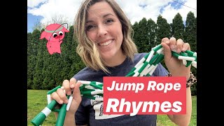 Jump Rope Rhymes  Move It Monday [upl. by Malilliw538]