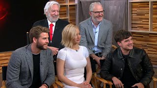 Hunger Games Cast Share Film Secrets [upl. by Niu]