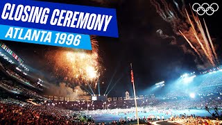 BREATHTAKING closing ceremony  Full length 🎆🇺🇸  Atlanta 1996 [upl. by Jamin]