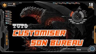 Tuto Comment customiser et personnaliser son bureau  PC  Fr [upl. by Lukash]