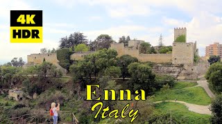 Enna Sicily Italy in 4K UHD HDR [upl. by Rebah]