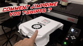 COMMENT JIMPRIME VOS TSHIRTS [upl. by Isoais171]