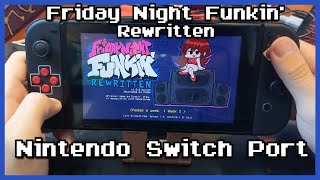 Play Friday Night Funkin on Nintendo Switch TUTORIAL [upl. by Yanad157]