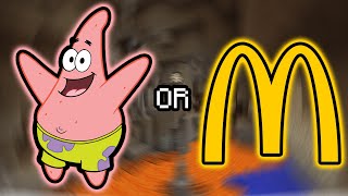 Minecraft PATRICK or MCDONALDS [upl. by Lazes759]