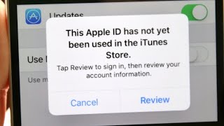 How To FIX This Apple ID Hasnt Been Used In The iTunes Store 2021 [upl. by Bernete930]