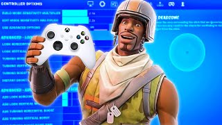 I Copied Jarvys AIMBOT Controller Settings in Fortnite Best Linear Aimbot Settings  Kybo [upl. by Ardelle]