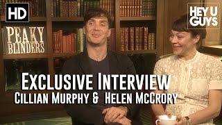 Cillian Murphy amp Helen McCrory Interview  Peaky Blinders Season 2 HD [upl. by Bringhurst382]