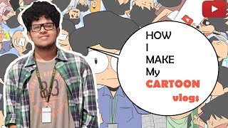 5 Steps to Make Cartoons  How Do I Make My Cartoons  By Antik Mahmud [upl. by Etnelav]