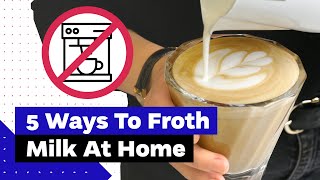 How To Froth Milk At Home Best Milk Frothers Review [upl. by Langham]