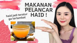 5 Makanan Untuk Melancarkan HaidMenstruasi yg Tidak Teratur AMPUH [upl. by Ayama595]