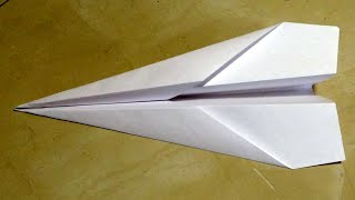 Como hacer un Avión de papel que vuela mucho  aviones de papel [upl. by Morganstein]