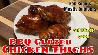 BBQ Glazed Chicken Thighs  Emeril Lagasse Power Air Fryer 360 [upl. by Cherida]