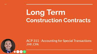 AFAR Long Term Construction Contracts [upl. by Seditsira]