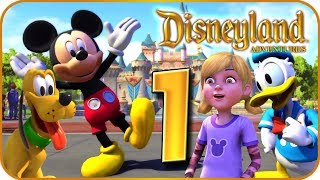 Disneyland Adventures Walkthrough Part 1 PC X360 XB1  Mickey Mouse and Friends [upl. by Lyford448]