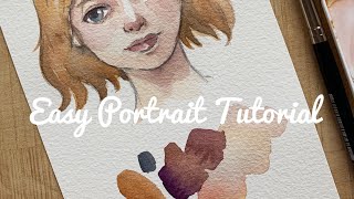 Easy 10Minutes Portrait Tutorial [upl. by Safir]