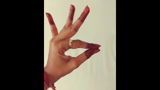 28 Single Hand Mudras of Bharatanatyam in 42 Seconds  Priyanka Raghuraman  Indian Art Gallery [upl. by Proctor]